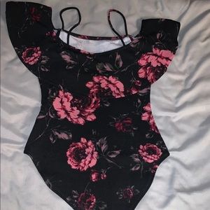 Floral bodysuit